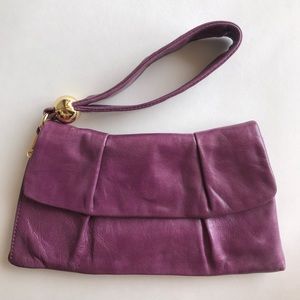 Purple HOBO wristlet
